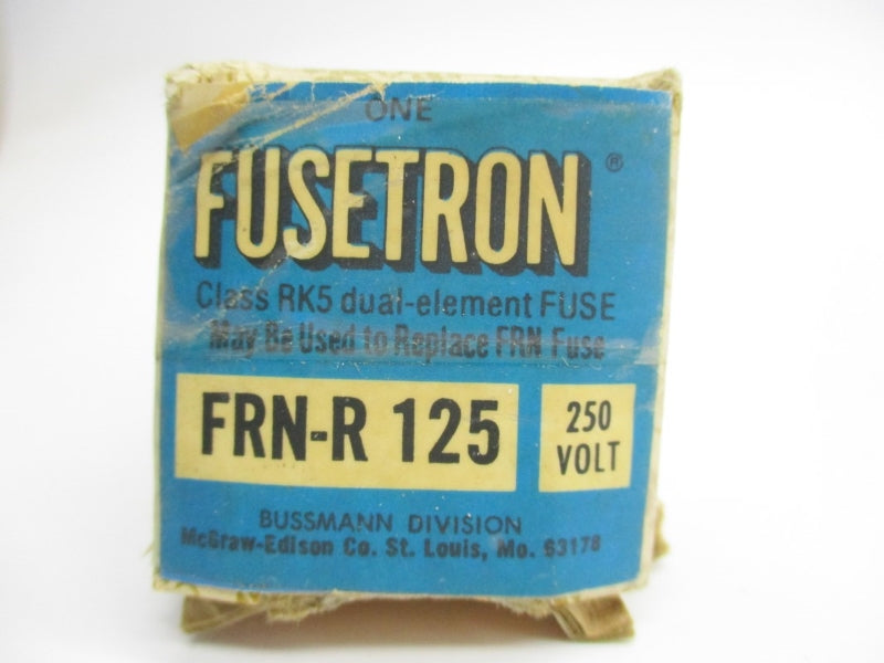 BUSSMANN FRN-R-125 250VAC 125A (BR/GR) NSMP