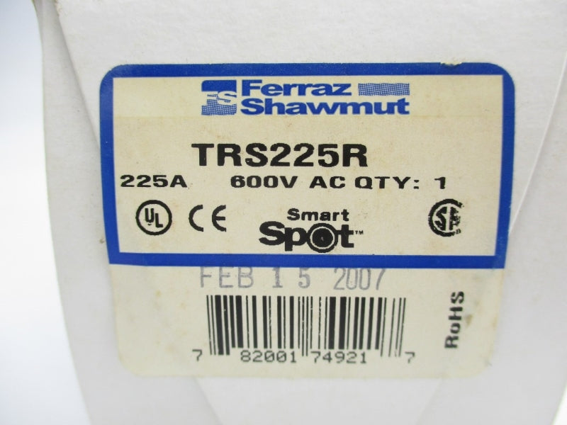 FERRAZ SHAWMUT TRS225R 600VAC/DC 225A NSMP