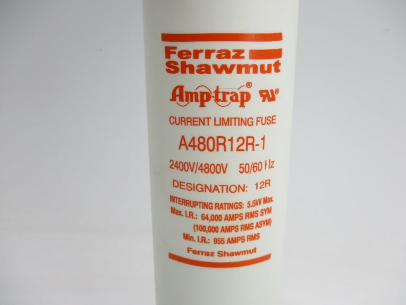 FERRAZ SHAWMUT A480R12R-1 5.08KV 12A (BR/OR) NSMP