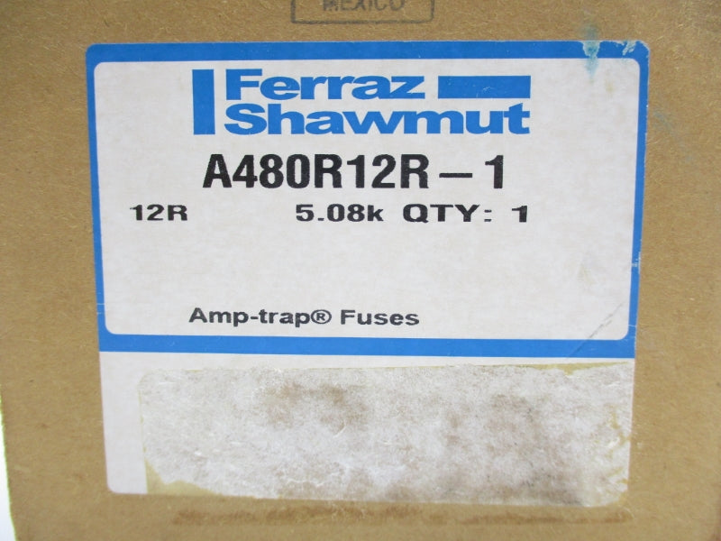 FERRAZ SHAWMUT A480R12R-1 5.08KV 12A (BR/OR) NSMP