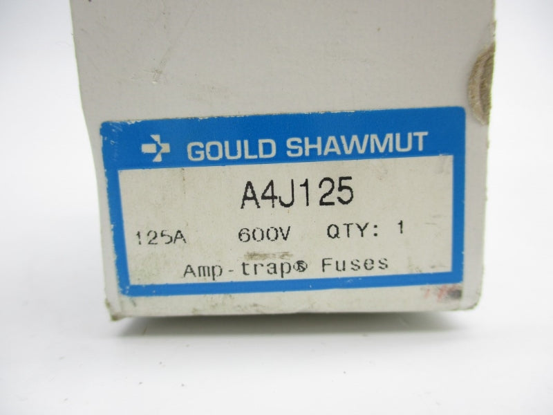 GOULD SHAWMUT A4J125 600VAC 125A NSMP