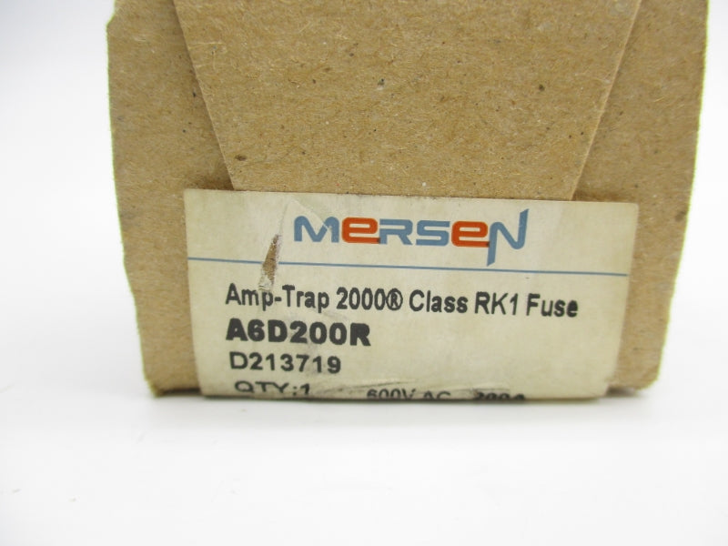 MERSEN A6D200R 600VAC/DC 200A NSMP