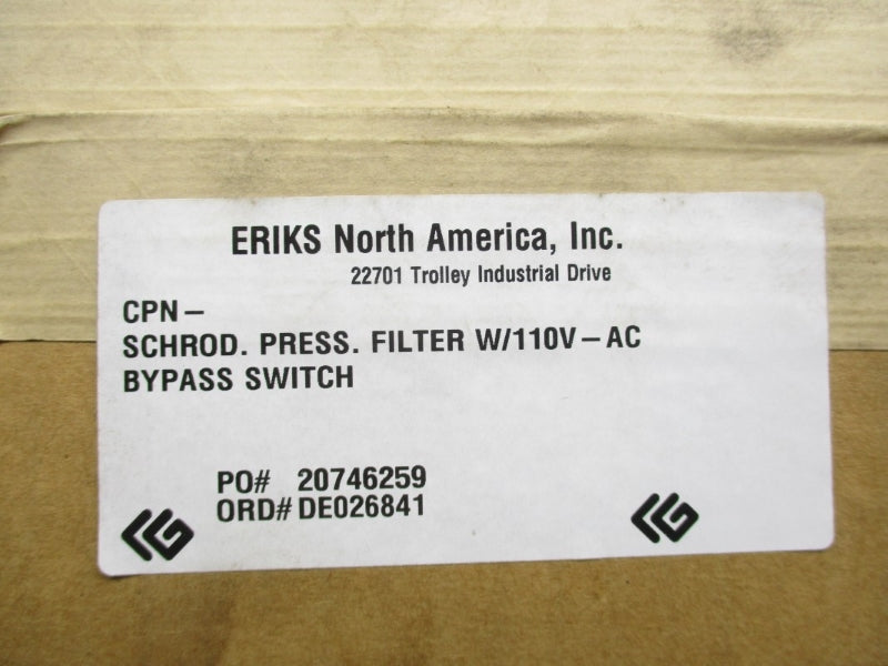 ERIKS NORTH AMERICA 20746259 110VAC NSFS
