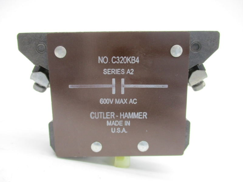CUTLER HAMMER C320KB4 SER. A2 600VAC NSMP