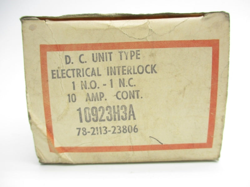 CUTLER HAMMER 10923H3A 10A NSMP