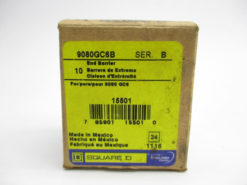 SQUARE D 9080GC6B SER. B (PKG OF 10) NSMP