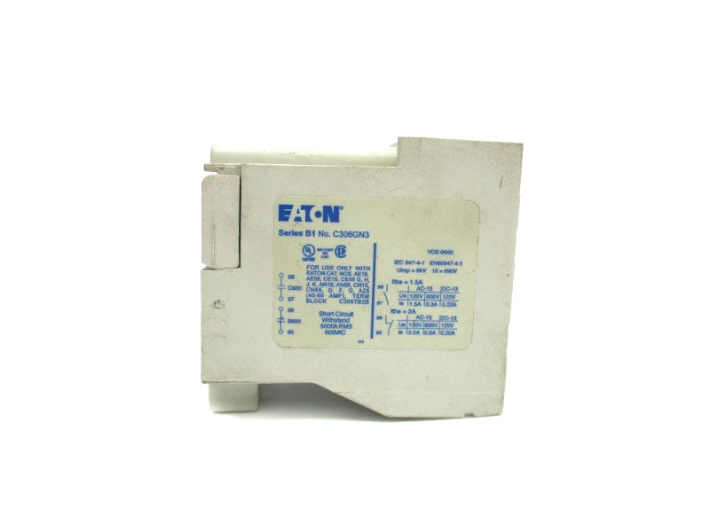 EATON C306GN3 SER. B1 600VAC 0.6A NSNP