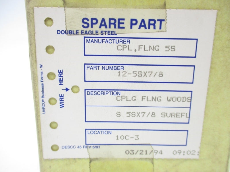 FLANGE 5S7/8 NSFS