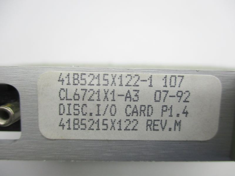EMERSON 41B5215X122 REV. M UNMP