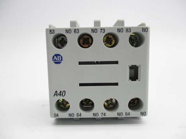 ALLEN BRADLEY 100-FA40 SER. A 600VAC 10A (BR/WH) NSMP