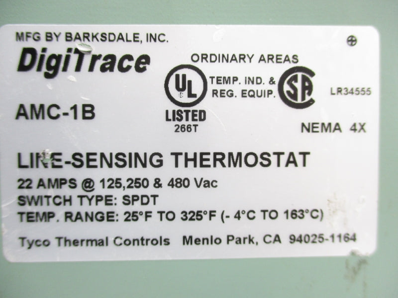 BARKSDALE AMC-1B 480VAC 22A NSNP