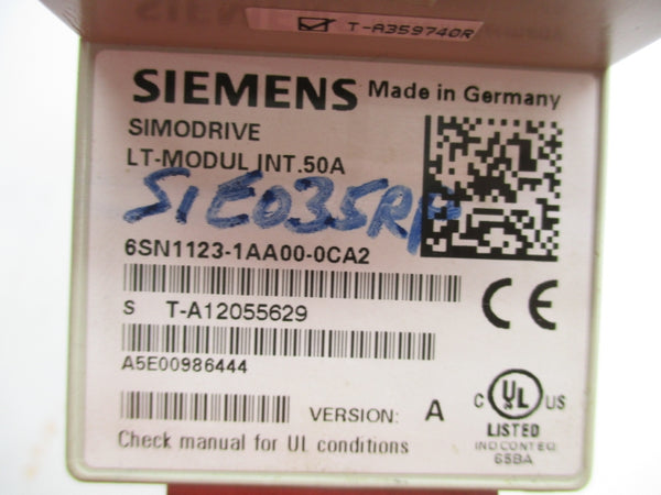 SIEMENS 6SN1123-1AA00-0CA2 UNMP
