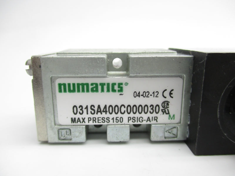 NUMATICS 031SA400C000030 100-115/110-120V .06A 150PSI NSNP