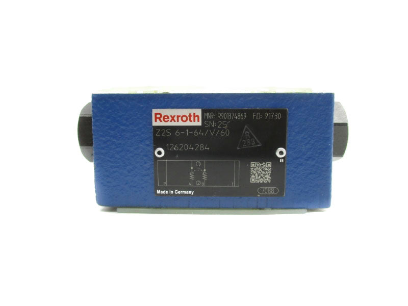 REXROTH Z2S6-1-64/V/60 R901374869 NSNP