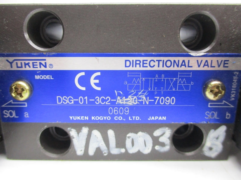 YUKEN DSG-01-3C2-A120-N-7090 NSNP