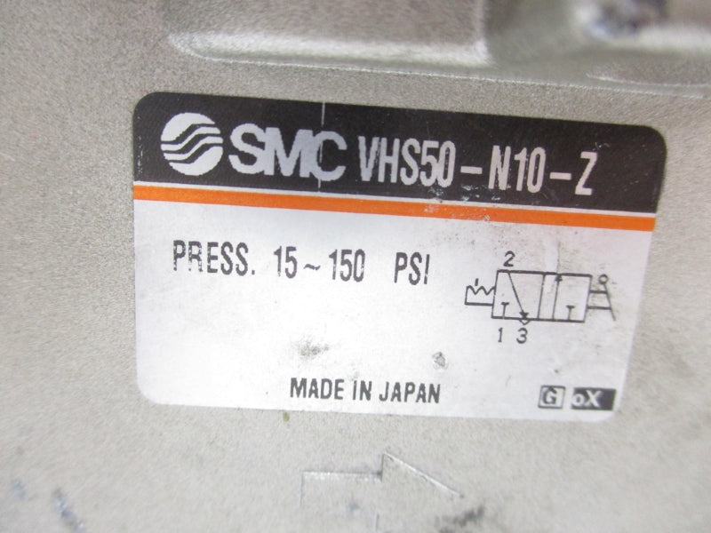 SMC VHS50-N10-Z N 15-150PSI UNMP