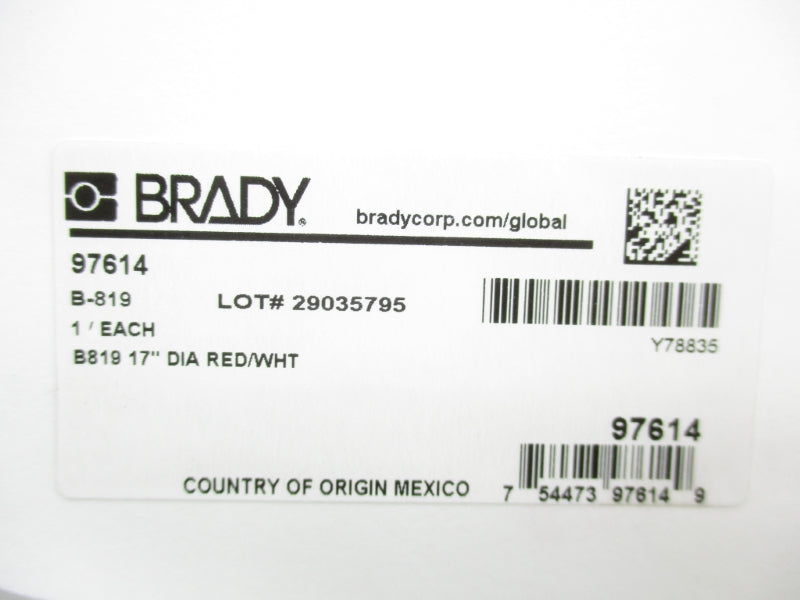 BRADY 97614 NSNP