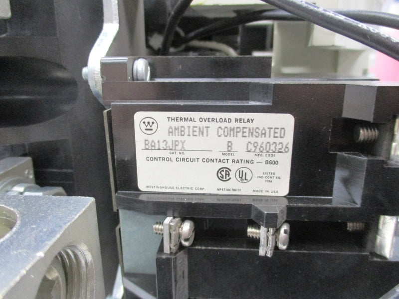 WESTINGHOUSE 2045A41G59 200/230VAC 270A UNMP