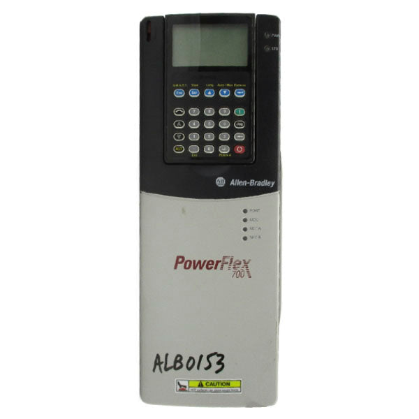 ALLEN BRADLEY 20BE1P7A0AYNANC0 SER. B F/W 10.003 475-632V 1.3A UNMP