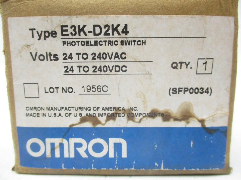 OMRON E3K-D2K4 24-240VAC NSMP