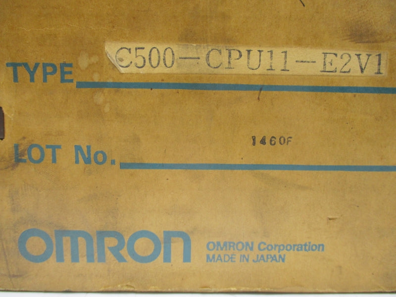 OMRON C500-CPU11-E2V1 NSMP