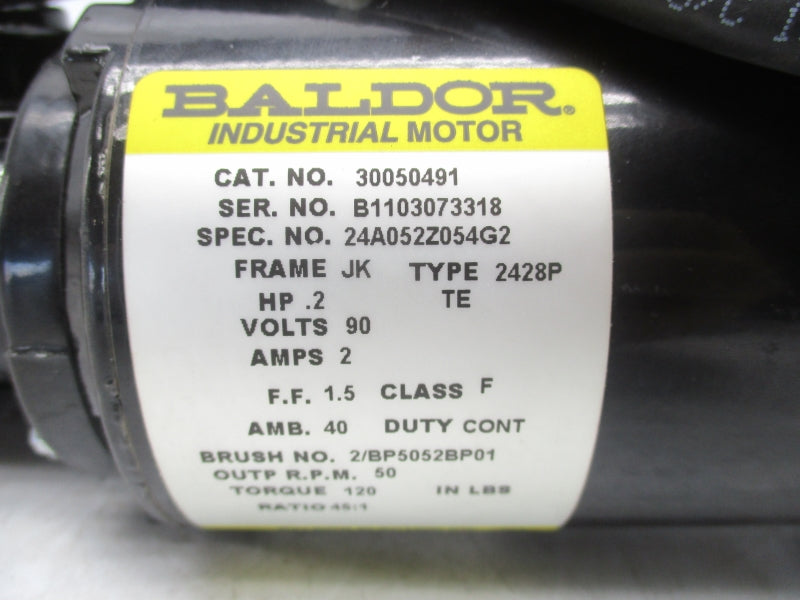 BALDOR 30050491 24A052Z054G2 90V 2A NSNP-OEM