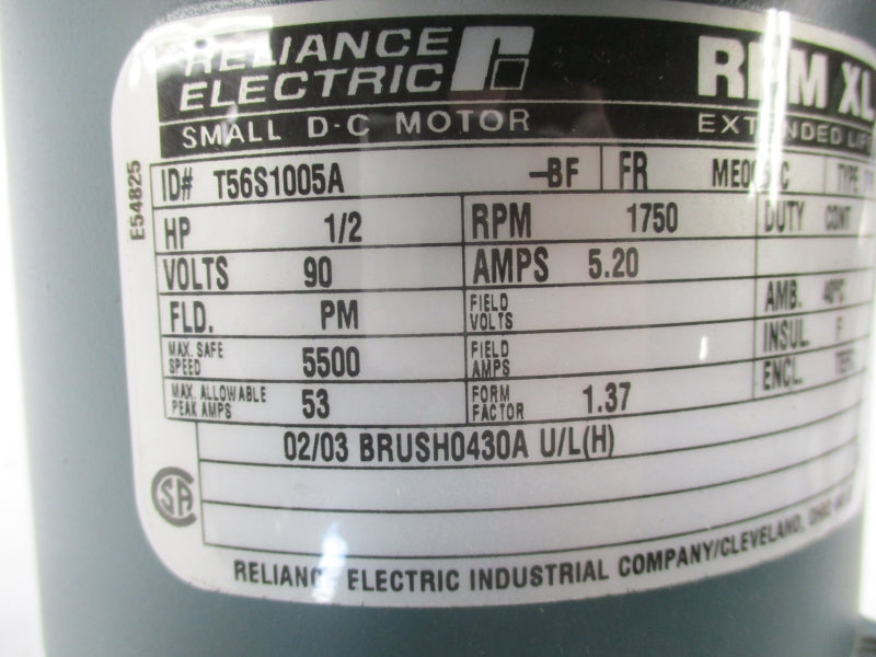 RELIANCE ELECTRIC T56S1005A-BF 90V 5.20A NSNP-OEM