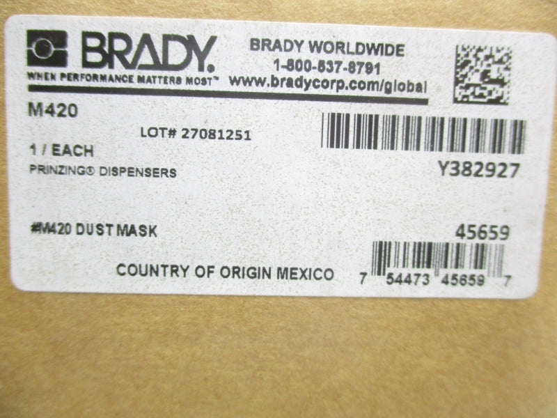 BRADY M420 (AS PICTURED) NSMP-OEM