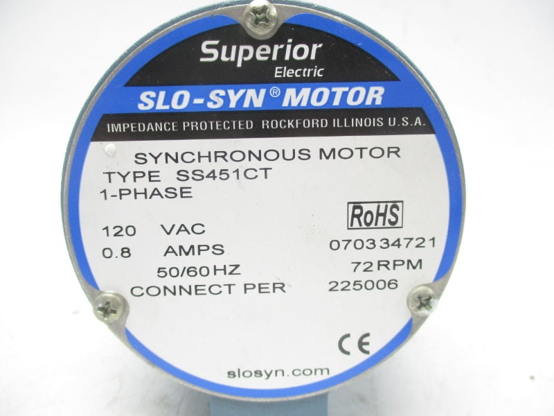 SUPERIOR ELECTRIC SS451CT 120VAC 0.8A NSNP-OEM