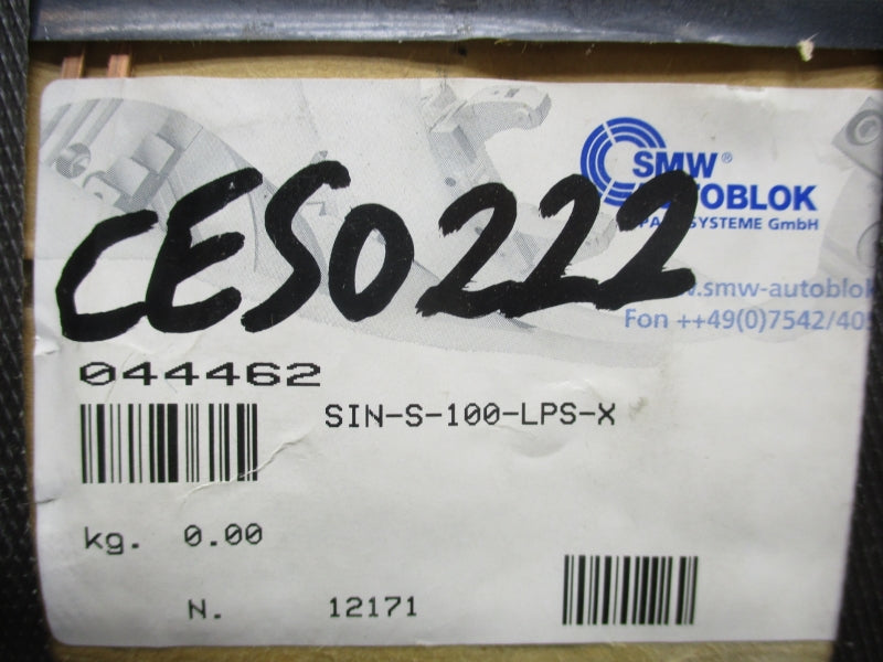 SMW AUTOBLOK SIN-S-100-LPS-X 044462 NSFS-OEM