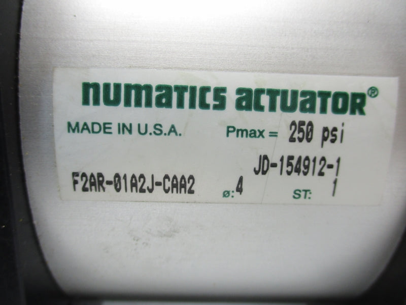 NUMATICS F2AR-01A2J-CAA2 JD-154912-1 250PSI NSNP-OEM