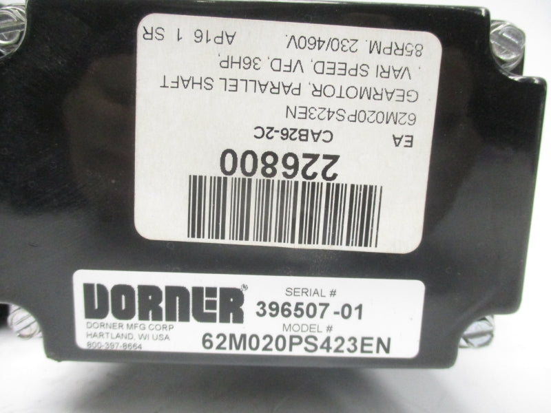 BODINE ELECTRIC 42R6BFPP-F3 230/460V 1.9/.95A NSNP