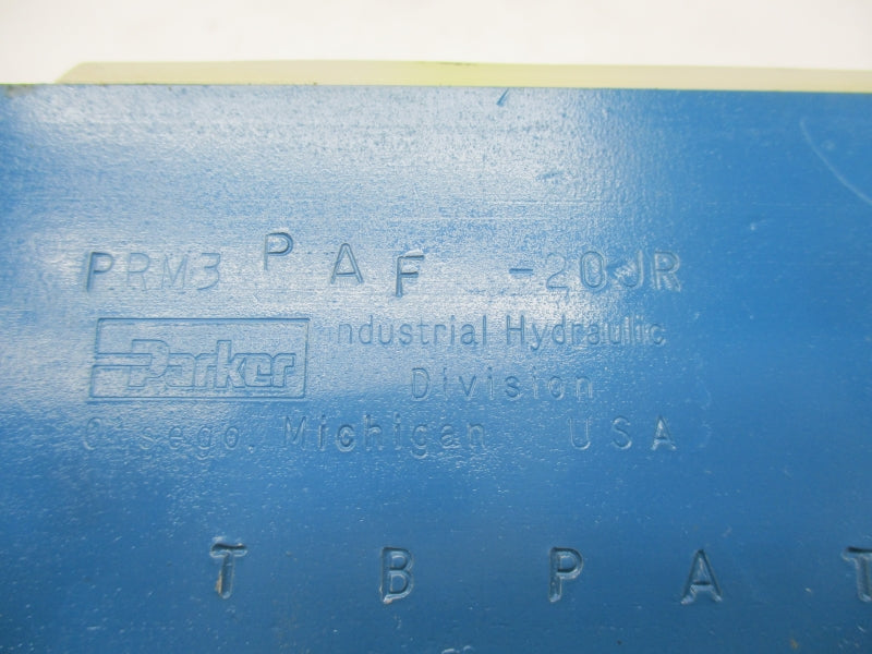 PARKER PRM3PAF-20JR NSNP