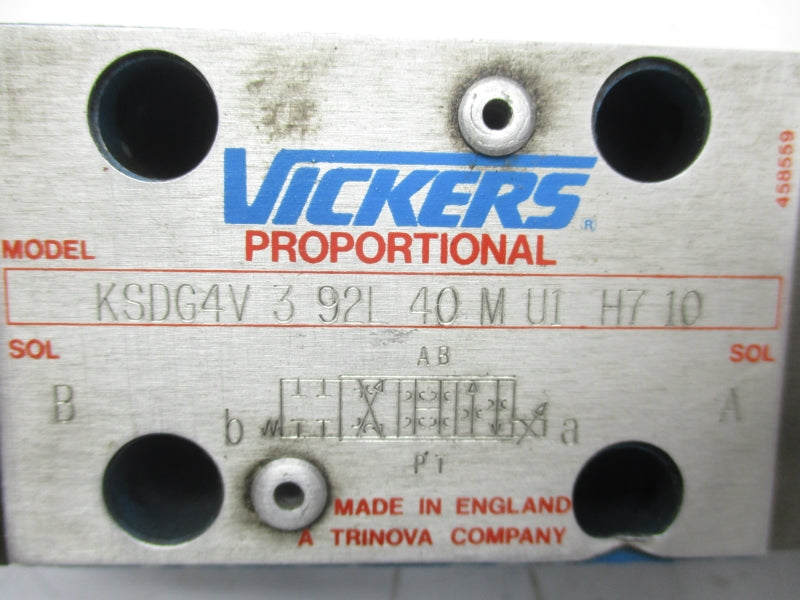 VICKERS KSDG4V392L40MU1H710 UNMP