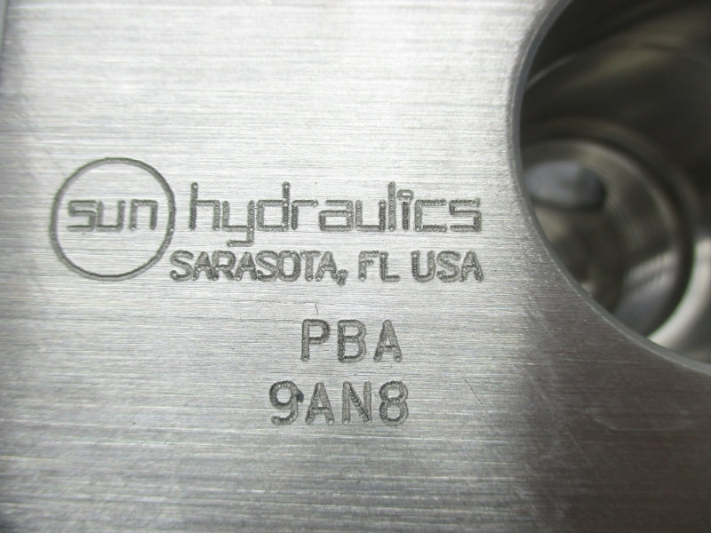 SUN HYDRAULICS PBA 9AN8 NSNP