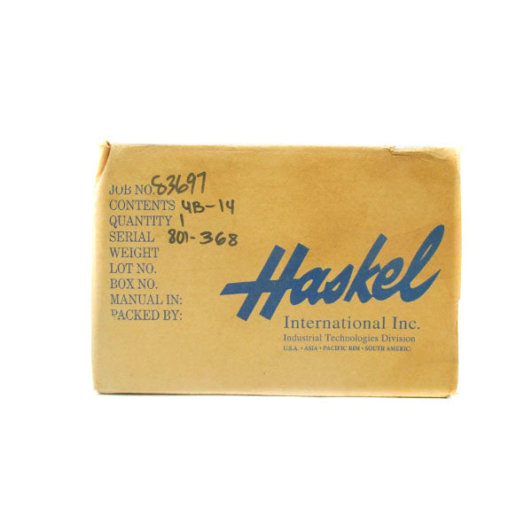 HASKEL 4B-14 56400 100PSI NSFS
