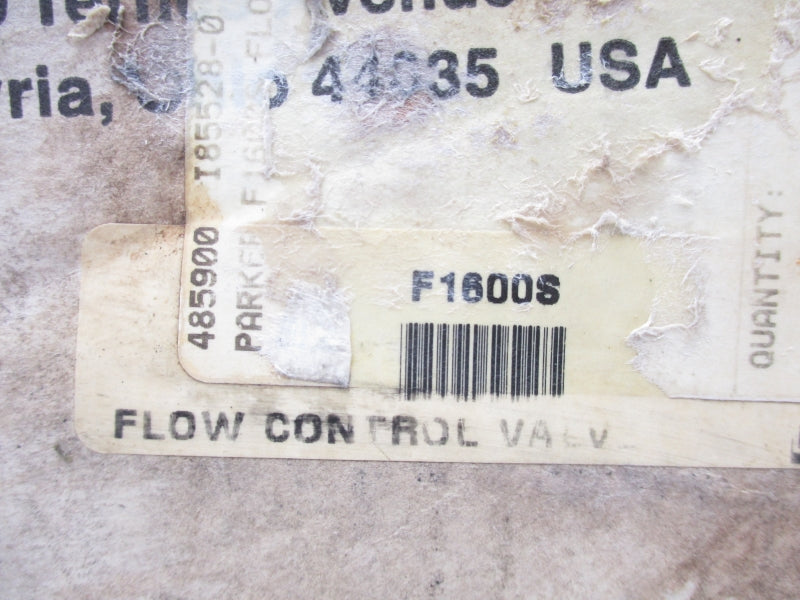 PARKER F1600S 3000PSI NSMP