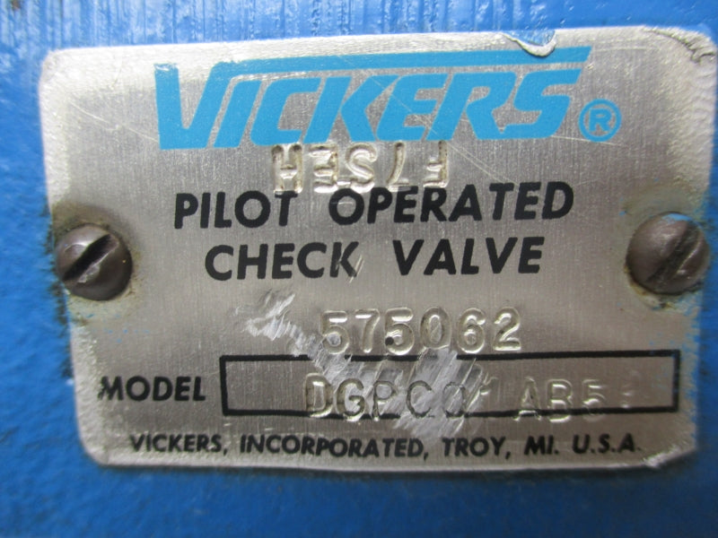 VICKERS DGPC01AB5 575062 NSNP