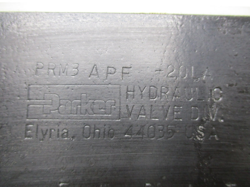 PARKER PRM3APF-20LA UNMP