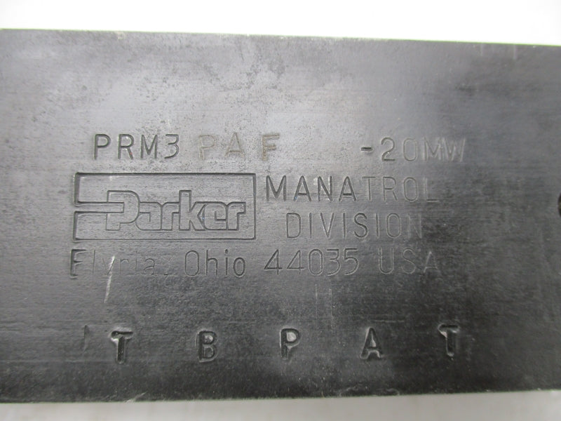 PARKER PRM3PAF20 NSMP