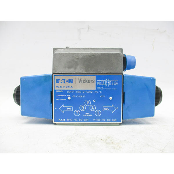 EATON DG4V4-016C-M-PA5WL-B5-10 02-355627 110/120V .85/.69A 1750-4500PSI NSNP