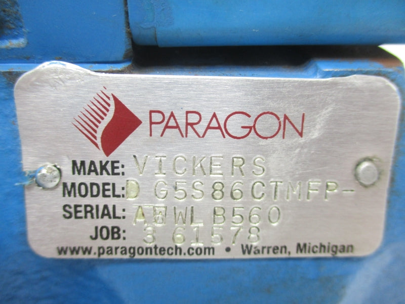 VICKERS DG5S8-6C-T-M-FPA5WL-B5-60 361578 110-120V .48/.46A 3000PSI NSNP