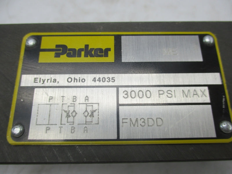 PARKER FM3DD 3000PSI NSNP