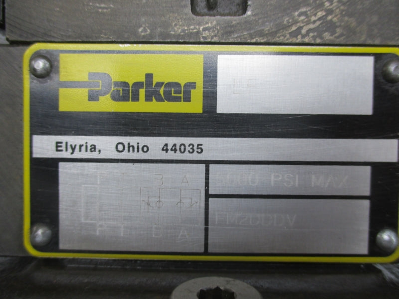 PARKER D81VW20D1NYCF56772 110/120V .42-.50A 1500-5000PSI NSNP