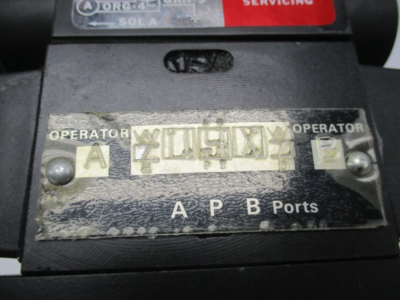 PARKER D61VW11C1567Y 110/120V .43/.50A 5000PSI NSNP