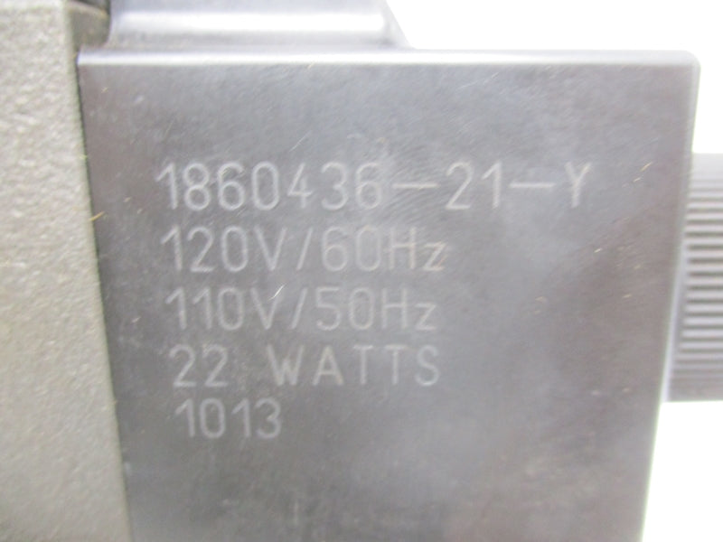 PARKER D61VW002C2NYCF91 110/120V .52/.46A 1500-5000PSI NSNP