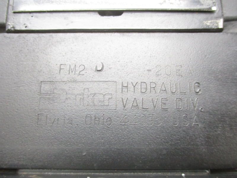 PARKER D1VW4C56Y50 110/120V .43-.50A 5000PSI NSNP