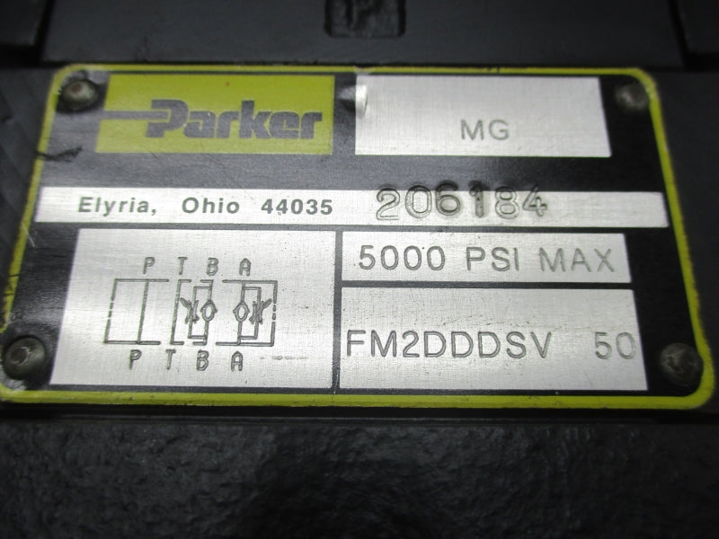 PARKER D61VW4C4NYCF56775 110/120V .49/.58A 1500-5000PSI NSNP