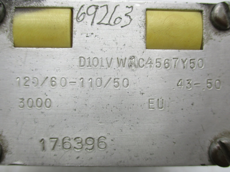 PARKER D101VW4C4567Y50 110/120V .43-.50A UNMP