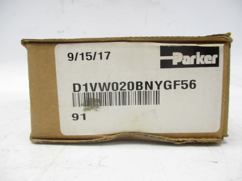 PARKER D1VW020BNYGF5691 110/120V .46/52A 1500-5000PSI NSMP